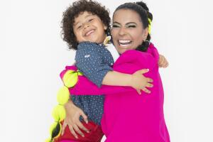 Sael y Cecilia Galliano en Mi Famoso Y Yo