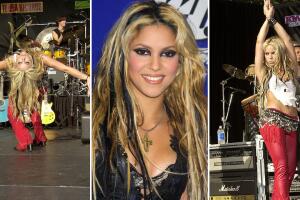 Shakira en 2001