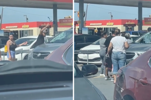 bebé-encerrado-carro-HEB-Harlingen-Texas