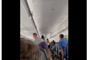 Fuego avión spirit airlines tampa atlanta frenos