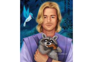 Famosos de Hollywood como príncipes de Disney