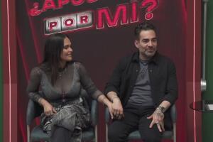 Lucy y Omar Chaparro en la Villa de ¿Apostarías por mí?