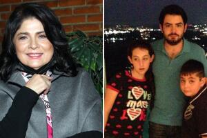 Hijos de Victoria Ruffo: la actriz se deja ver como pocas veces con José Eduardo, Anuar y Victoria