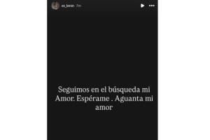Lenin Peña publica mensaje