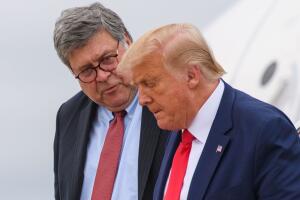 Barr no apoyó a Trump en su estrategia de desconocer el resultado de las elecciones y aseguró que el triunfo de Biden fue limpio.