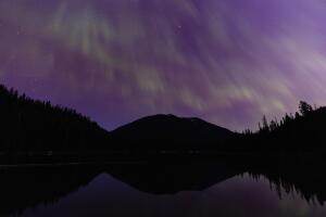 The Aurora Borealis, Or Northern Lights, Visible From Large Swath Of North America