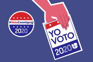 Vota Conmigo stickers promo