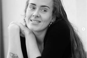 Adele sin maquillaje