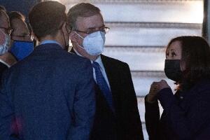 Kamala Harris Ebrard México