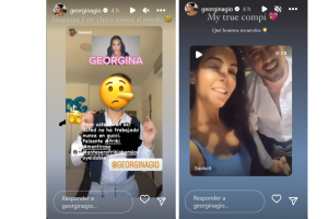 Georgina Rodríguez respondió a su supuesto excompañero de trabajo