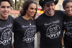 Eduardo Capetillo y sus hijos