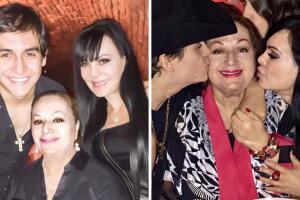 Julián Figueroa, Vilma Chacón y Maribel Guardia