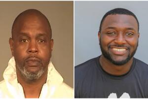 William Wright, de 52 años y Billy.