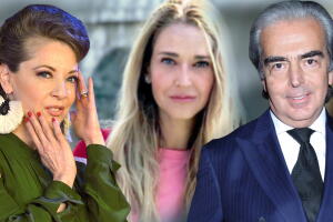 Edith González, Lorenzo Lazo y Lourdes Peláez 