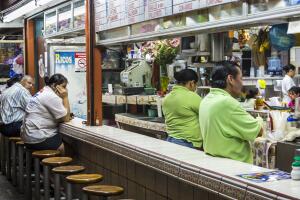 Bar in the San Jose Central Marlet