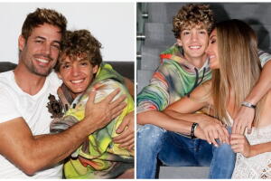 William y Christopher Levy y Elizabeth Gutiérrez