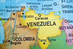 Venezuela en el mapa