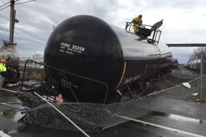 Derailed Train Providence