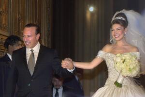 Tommy Mattola Weds Thalia