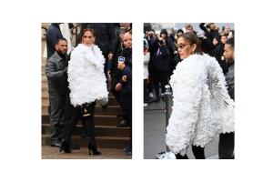 El look de Jennifer Lopez en la Semana de la Alta Costura 2024 de París.