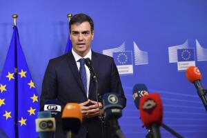 Pedro Sánchez, presidente del gobierno de España.