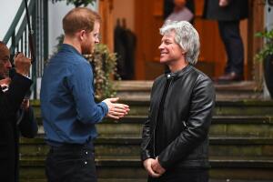 Prince Harry, Duke of Sussex, Jon Bon Jovi