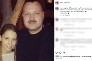 Majo Aguilar felicita a su tío Pepe por su cumpleaños