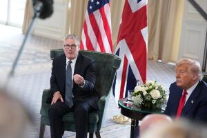 U.S. President Donald Trump Visits Scotland For Rounds Of Golf And Trade Talks