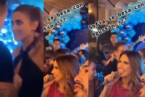 Acusan a Sofía Rivera Torres de 'ponerse cariñosa' con amigo de Nicola en fiesta