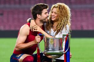 Pique y Shakira Copa del Rey