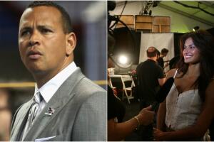 Melissa Britos y Alex Rodriguez