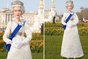 Barbie de la reina Isabel II