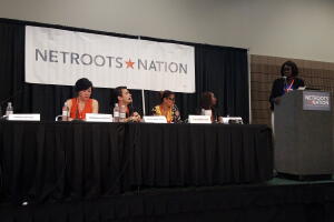 "Así es como debería lucir la democracia", el título de uno de las ponencias de NetRoots Nation en Nueva Orleans.