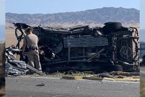 En la Dodge Ram, que fue consumida por las llamas, según un informe de la Patrulla de Caminos de California, se encontraba Matthew Culver, dijo un amigo cercano a la víctima.