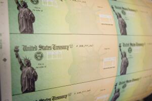 Economic Stimulus Package Tax Rebate Checks Printed