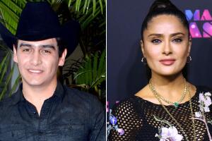 El vínculo que unía a Salma Hayek con Julián Figueroa y que revive tras la muerte del cantante