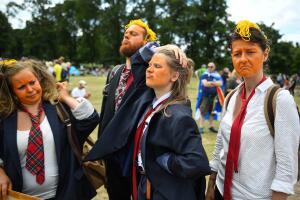 Scotland Protests At The Visit Of United States President Donald Trump