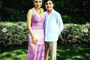 Violeta isfel y su hijo Omar