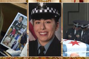Dan el último adiós a Ella French, la policia de Chicago baleada mortalmente en una parada de tránsito