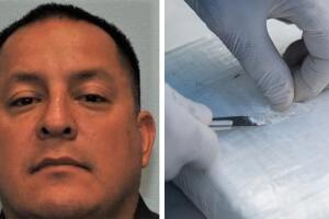 Acusan a oficial del condado Harris, Alex Reyes, por posesión de cocaína