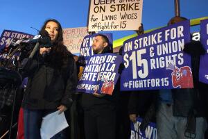 Imágenes de la Lucha por los 15 en Chicago