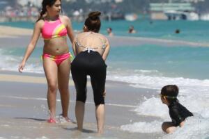 Thalía y Tommy Mottola