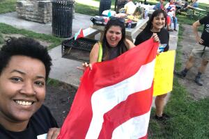 Hispanos Utah ayuda Puerto Rico