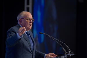 President Trump's Newly Appointed Lawyer Rudy Giuliani Speaks At Conference On Iran