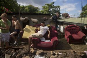 APTOPIX Nicaragua Deadly Rain