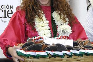 Colombian singer Shakira smiles 15 May,