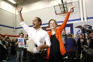 Elizabeth Warren, Julian Castro