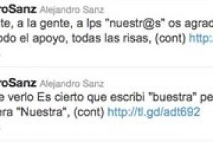 El cantautor español se arrepintió de estos dos tuits, pero fue demasiado tarde cuando lo borró, ya había trascendido.