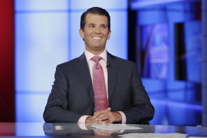 Donald Trump Jr. en el programa de Sean Hannity en Fox News el marte 11 de julio de 2017.