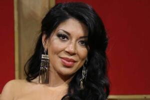 Vicky Terrazas, cantante del grupo Los Horóscopos de Durango e integrante del  programa 'La Reina de la Canción'